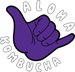 Aloha Kombucha Ginger Pitaya logo