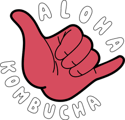 Aloha Kombucha Mango Hibiscus logo