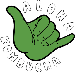 Aloha Kombucha Pineapple Mint logo